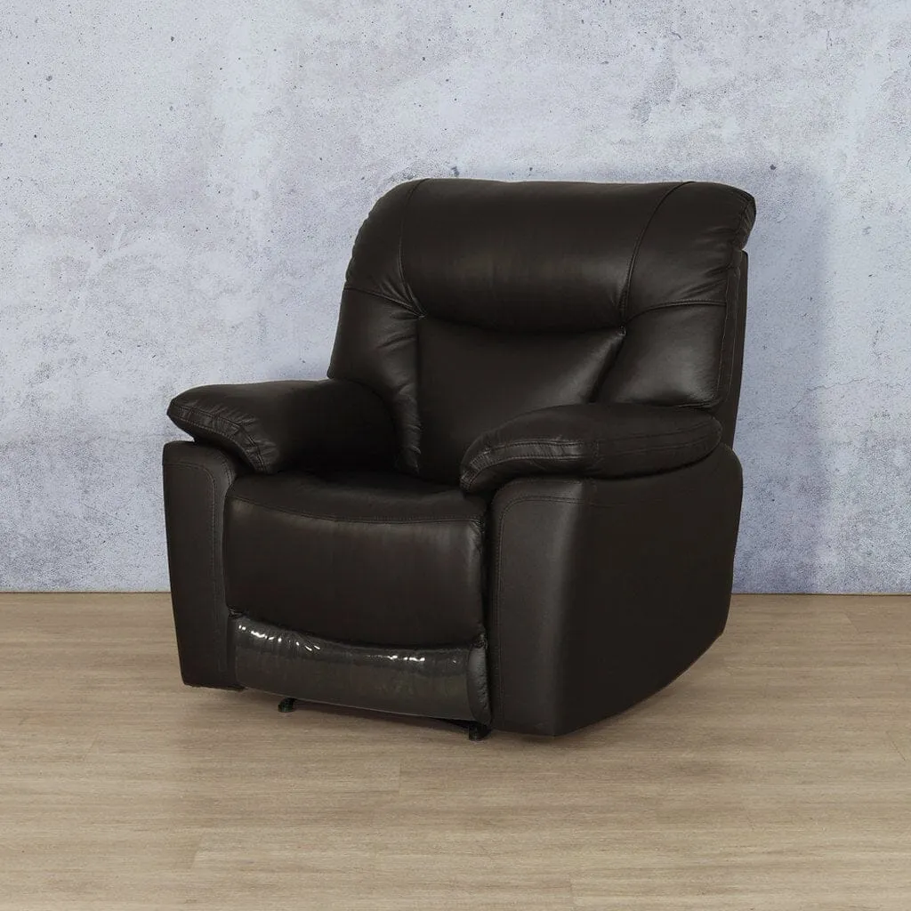 Chester 1 Seater Leather Recliner