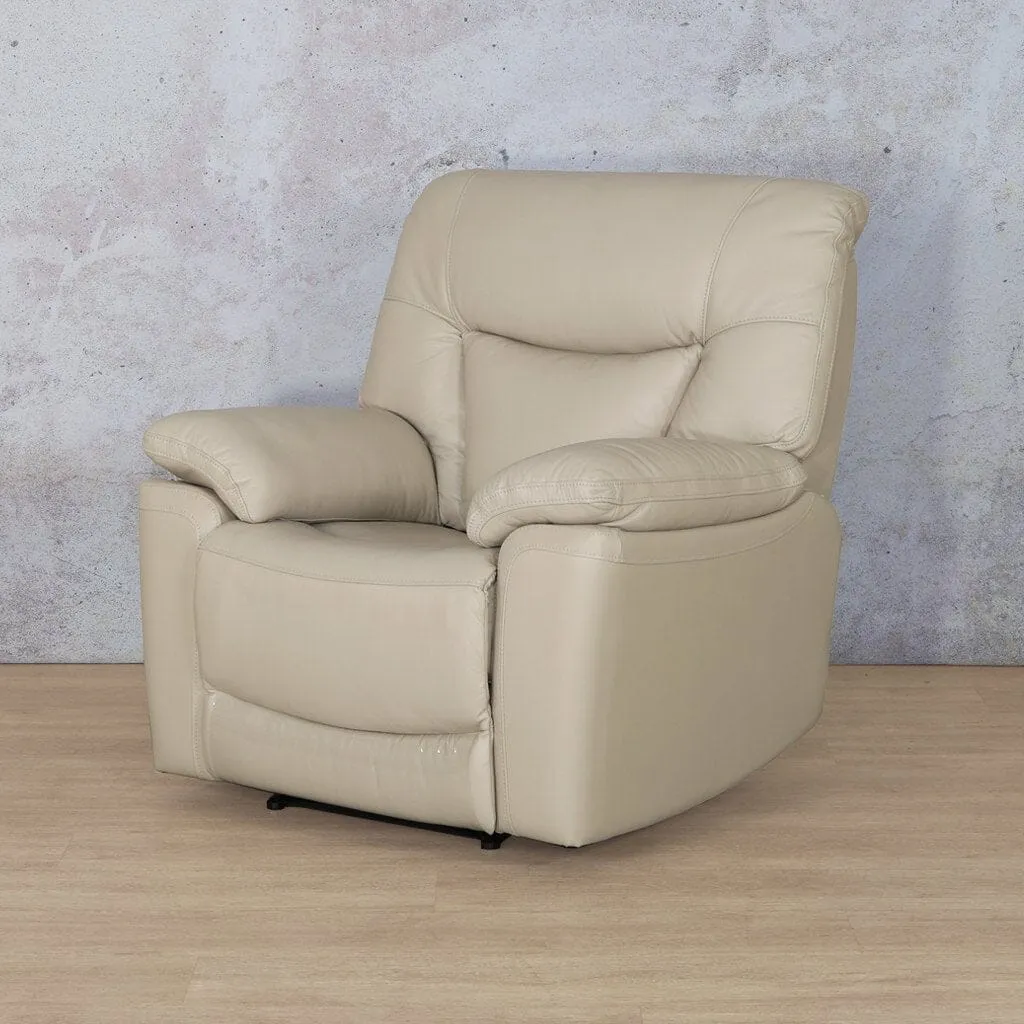 Chester 1 Seater Leather Recliner