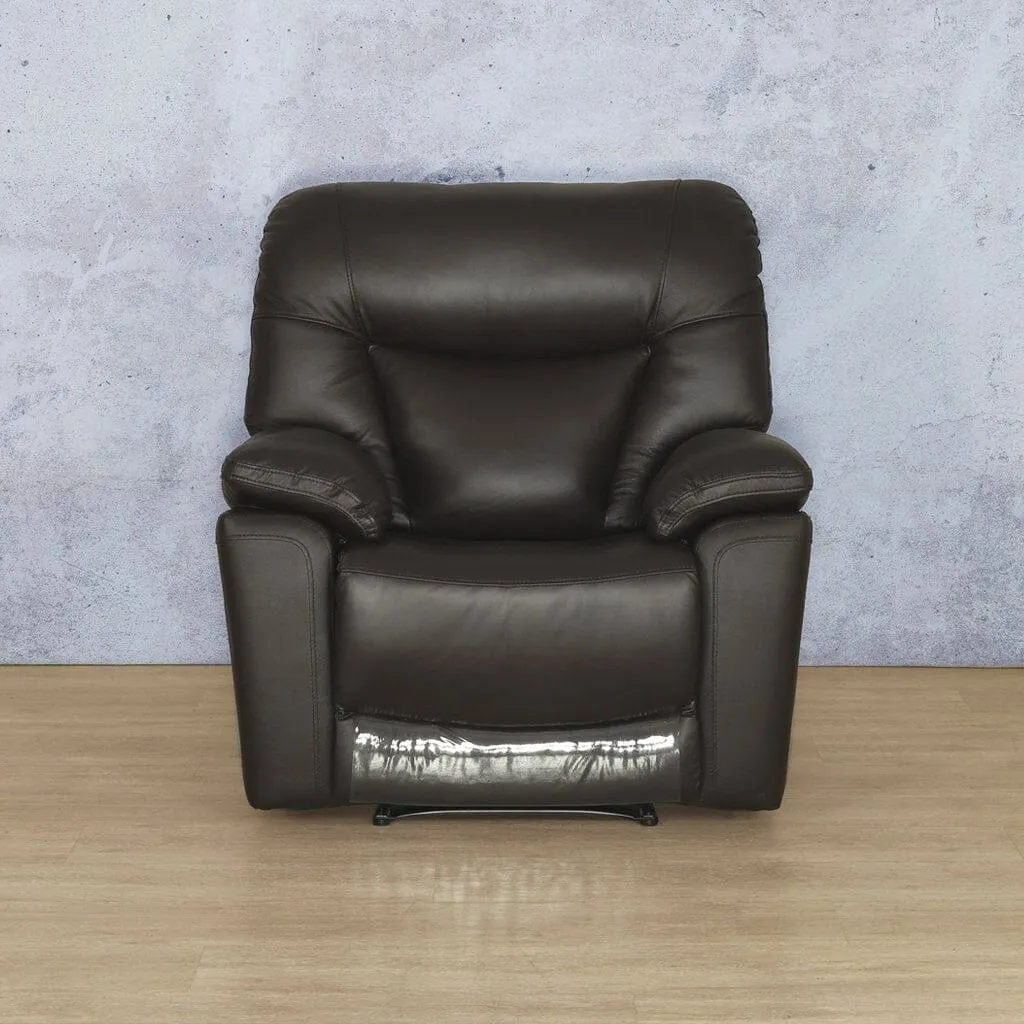 Chester 1 Seater Leather Recliner