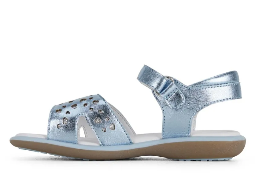 Clarks PIPPY in Blue Metallic (Size EU 28-36)