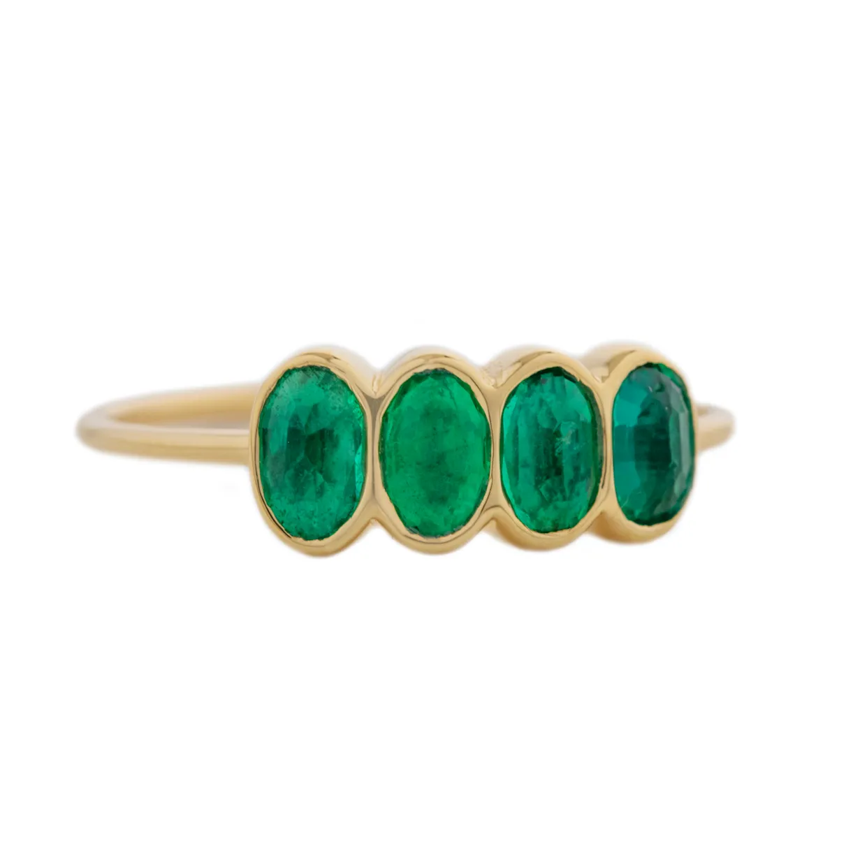 Emerald Multistone Ring