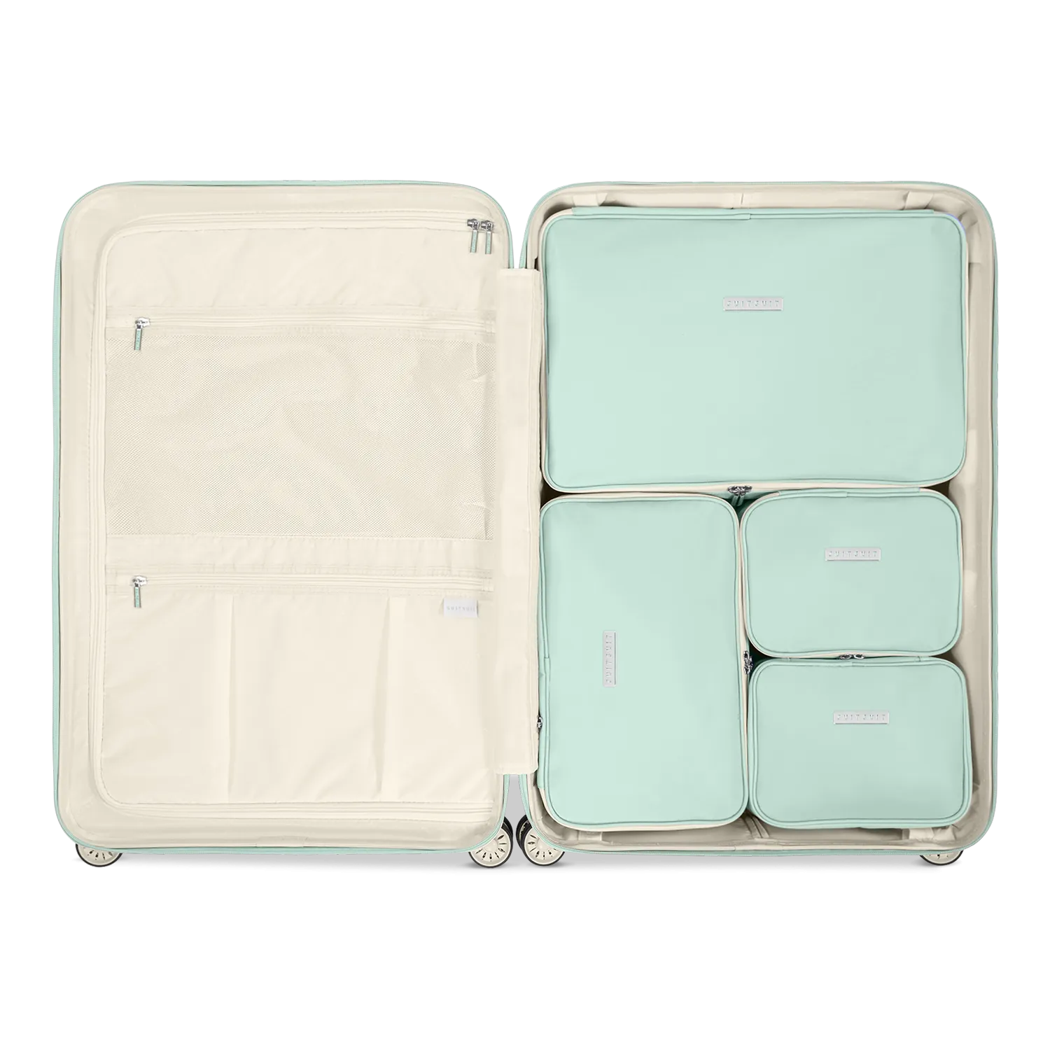 Fabulous Fifties - Luminous Mint - Packing Cube Set (76 cm)