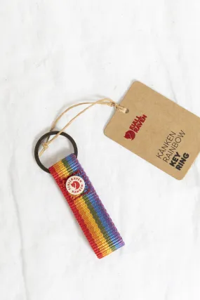 Fjallraven Kanken Keyring in Rainbow