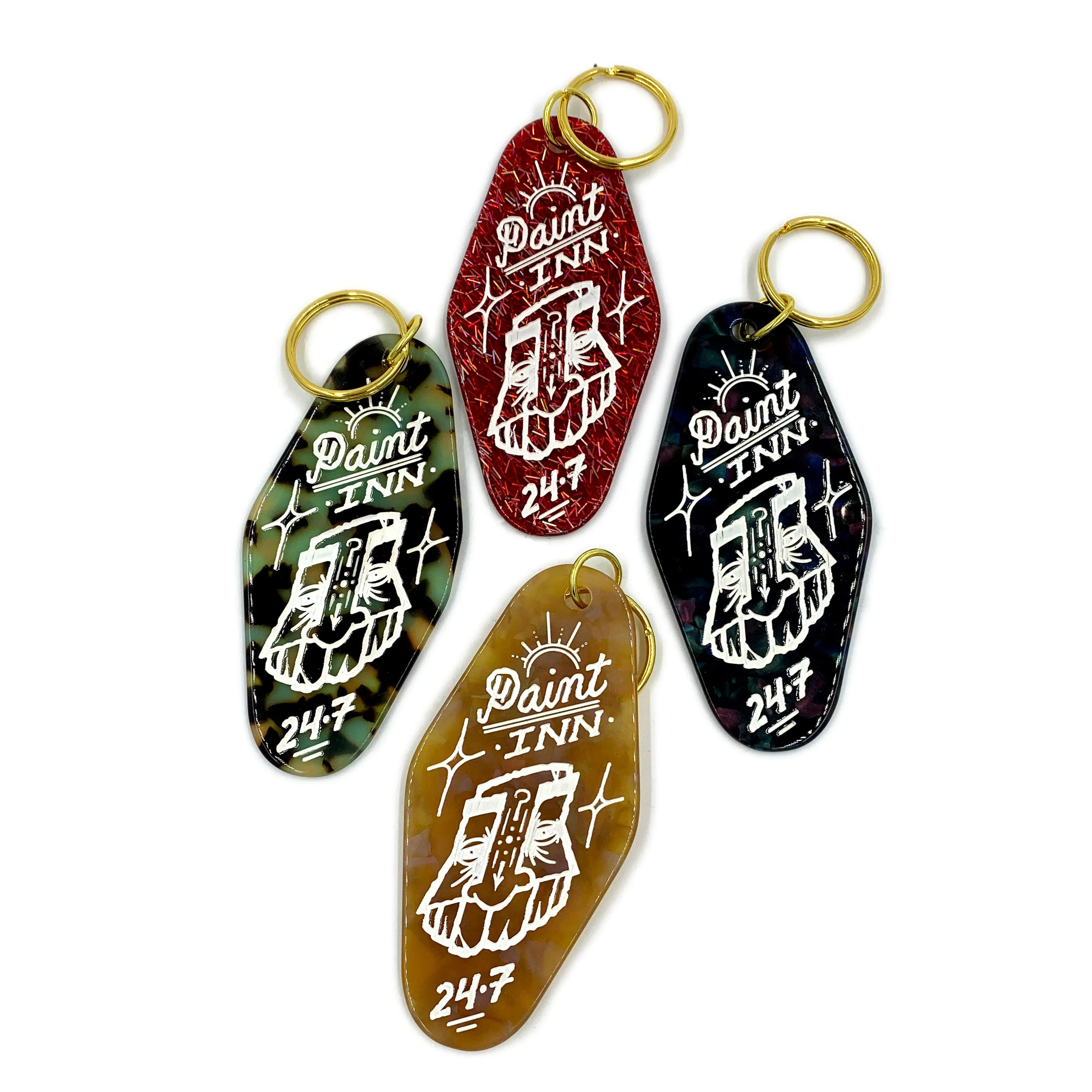 24/7 Paint Inn Keychain - GATS Collection