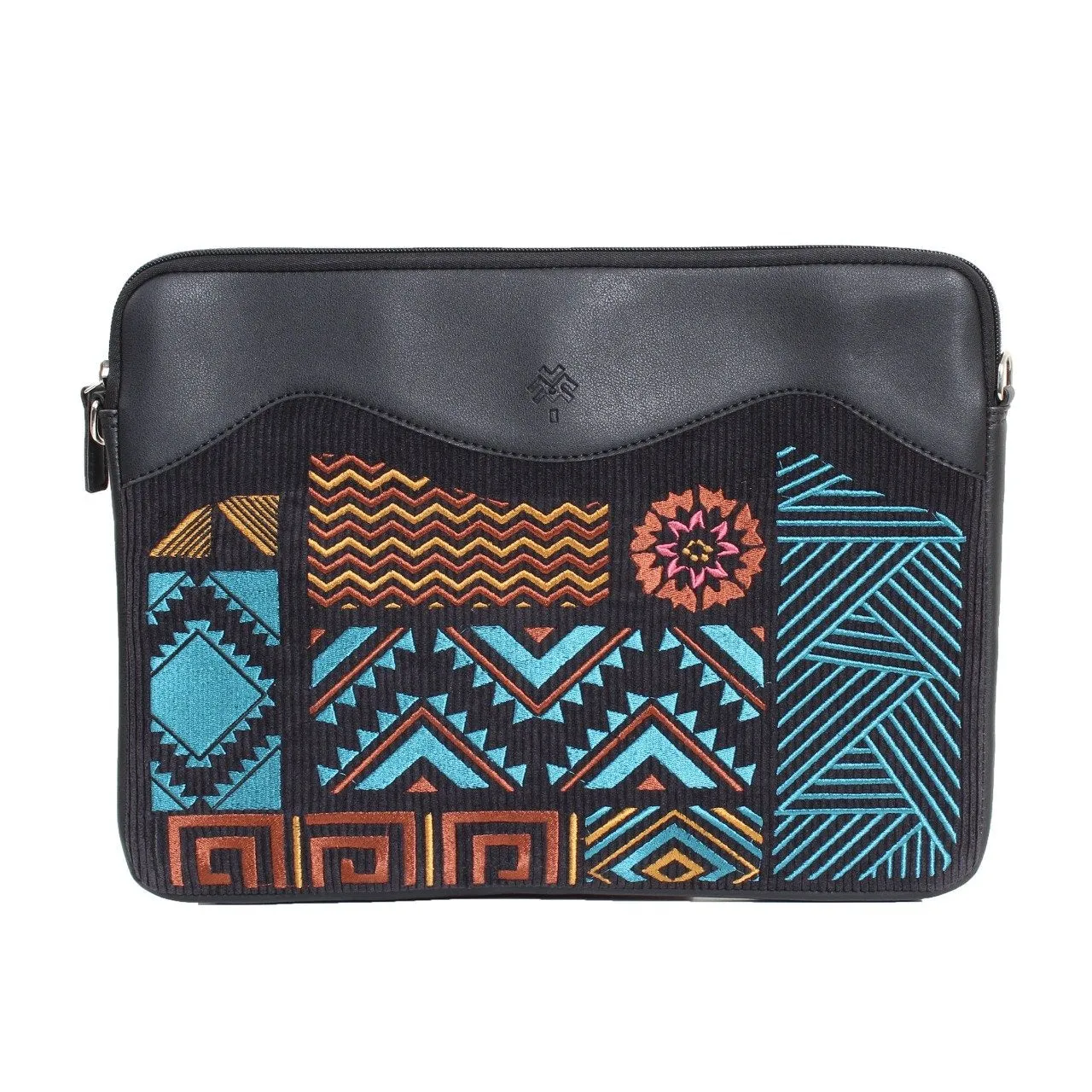 Geometric Laptop Sleeve Black