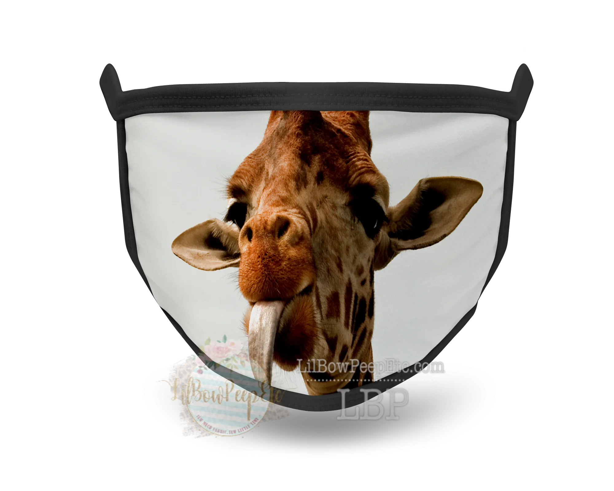 Giraffe Tongue Printed Mask