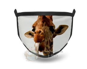 Giraffe Tongue Printed Mask