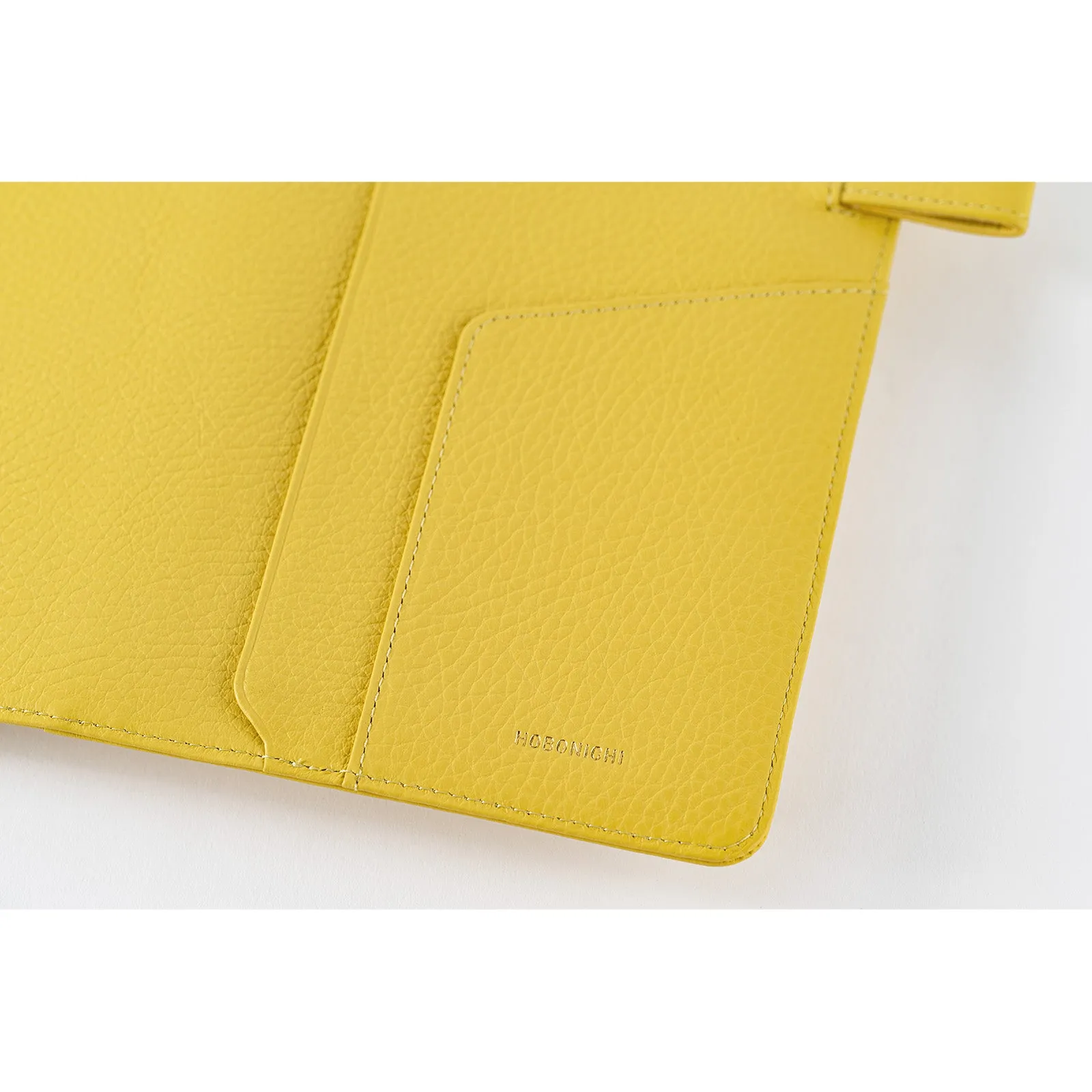 Hobonichi Techo Cover Cousin A5 -  Leather: Brilliant Yellow