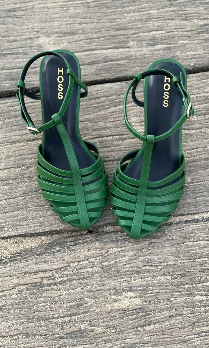 HOSS Cage Heel - Veneta Green