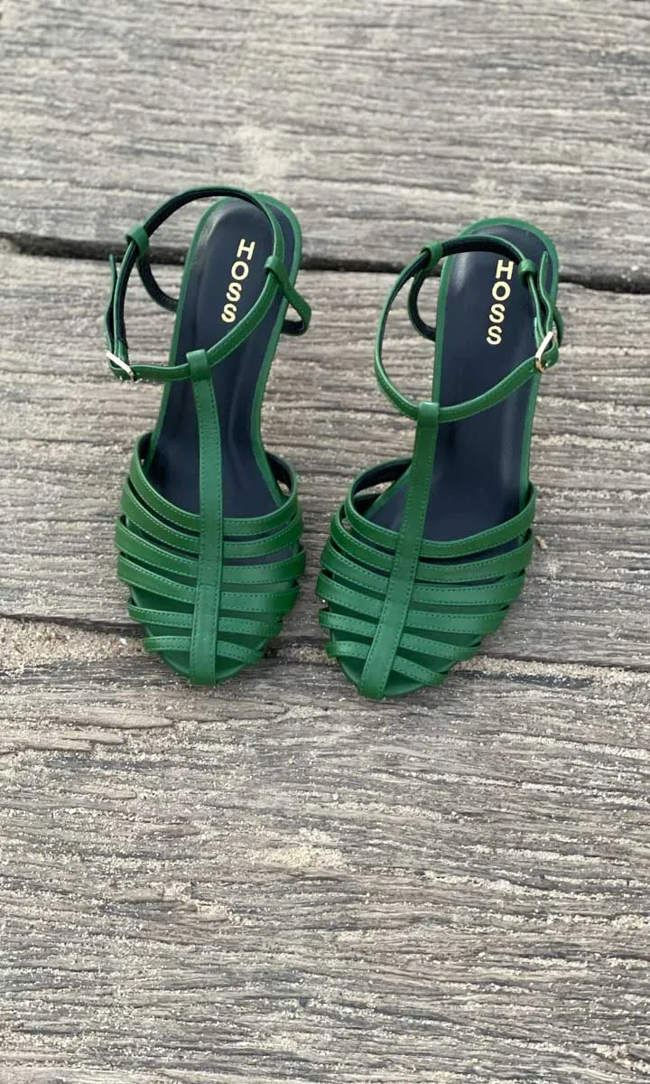 HOSS Cage Heel - Veneta Green