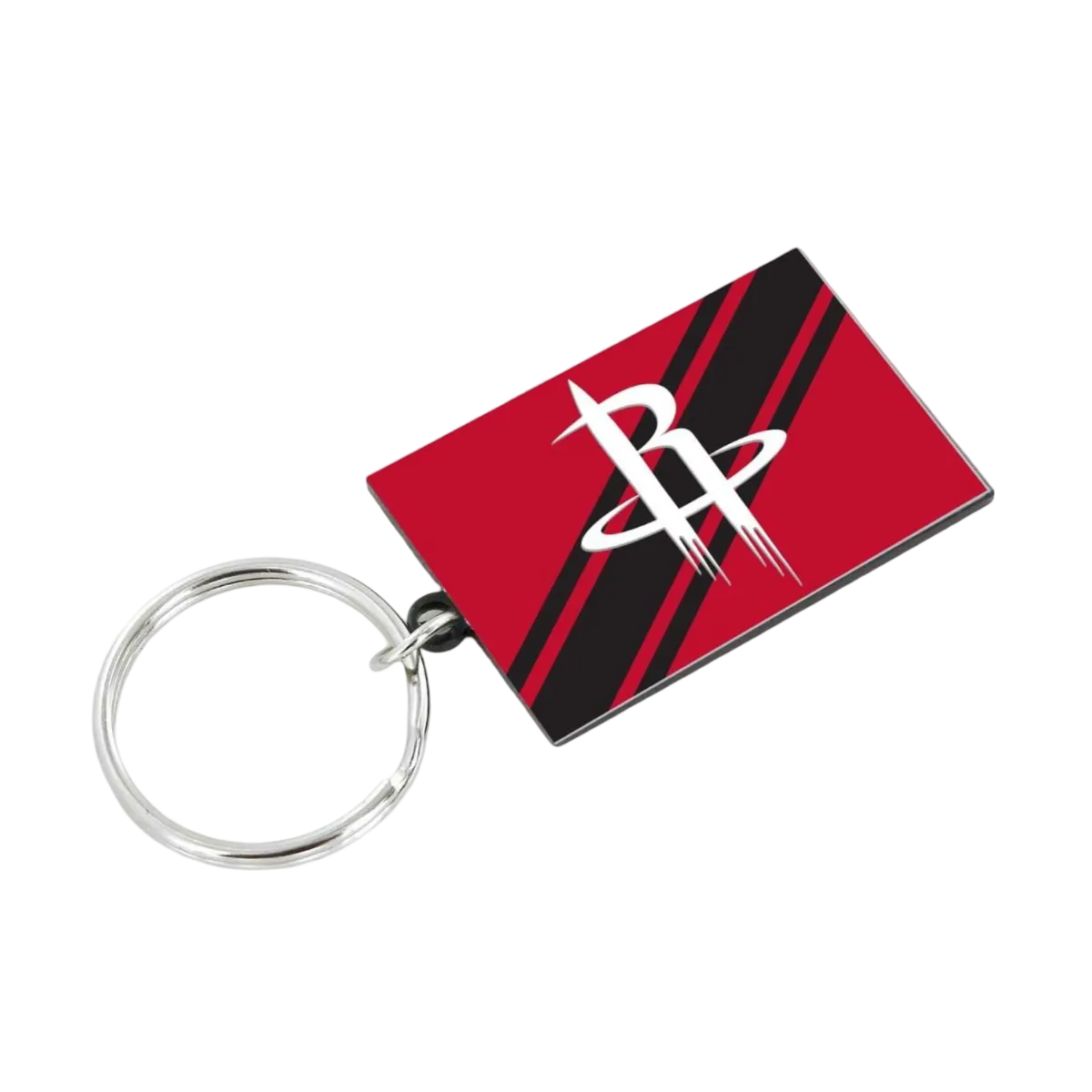 Houston Rockets Aminco Striped Acrylic Keychain