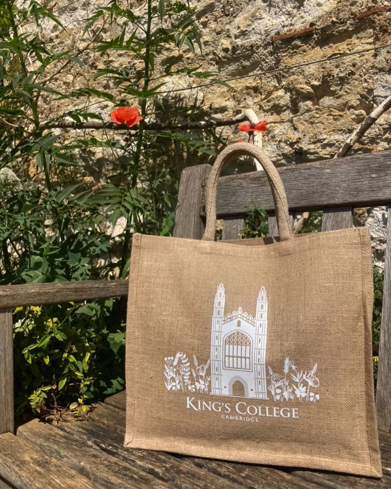 King's College Jute Bag - Summer