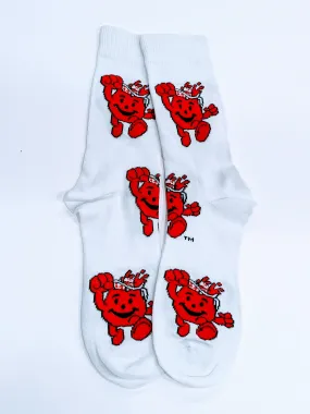 Kool Aid Man Crew Socks