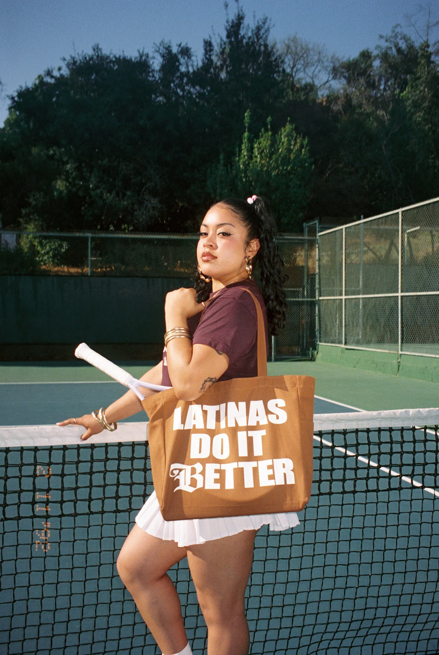 Latinas Do It Better Tote - Brown