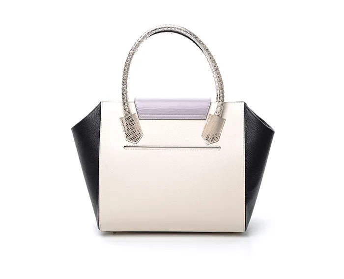 Lilac & Black Ashley Tote