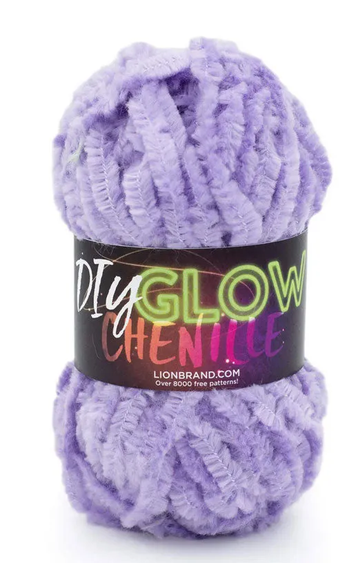 Lion Brand DIY Glow Chenille Yarn