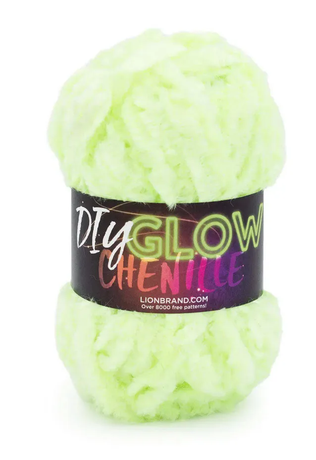 Lion Brand DIY Glow Chenille Yarn