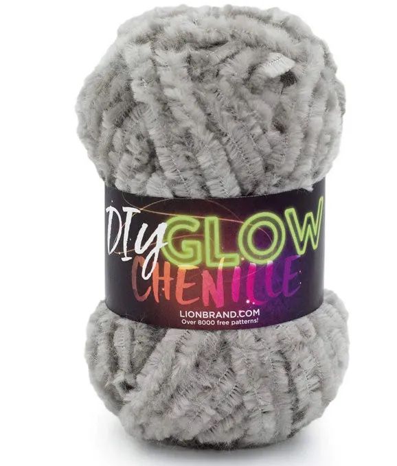 Lion Brand DIY Glow Chenille Yarn