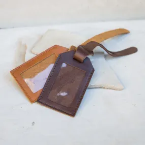 Luggage Tag Leather