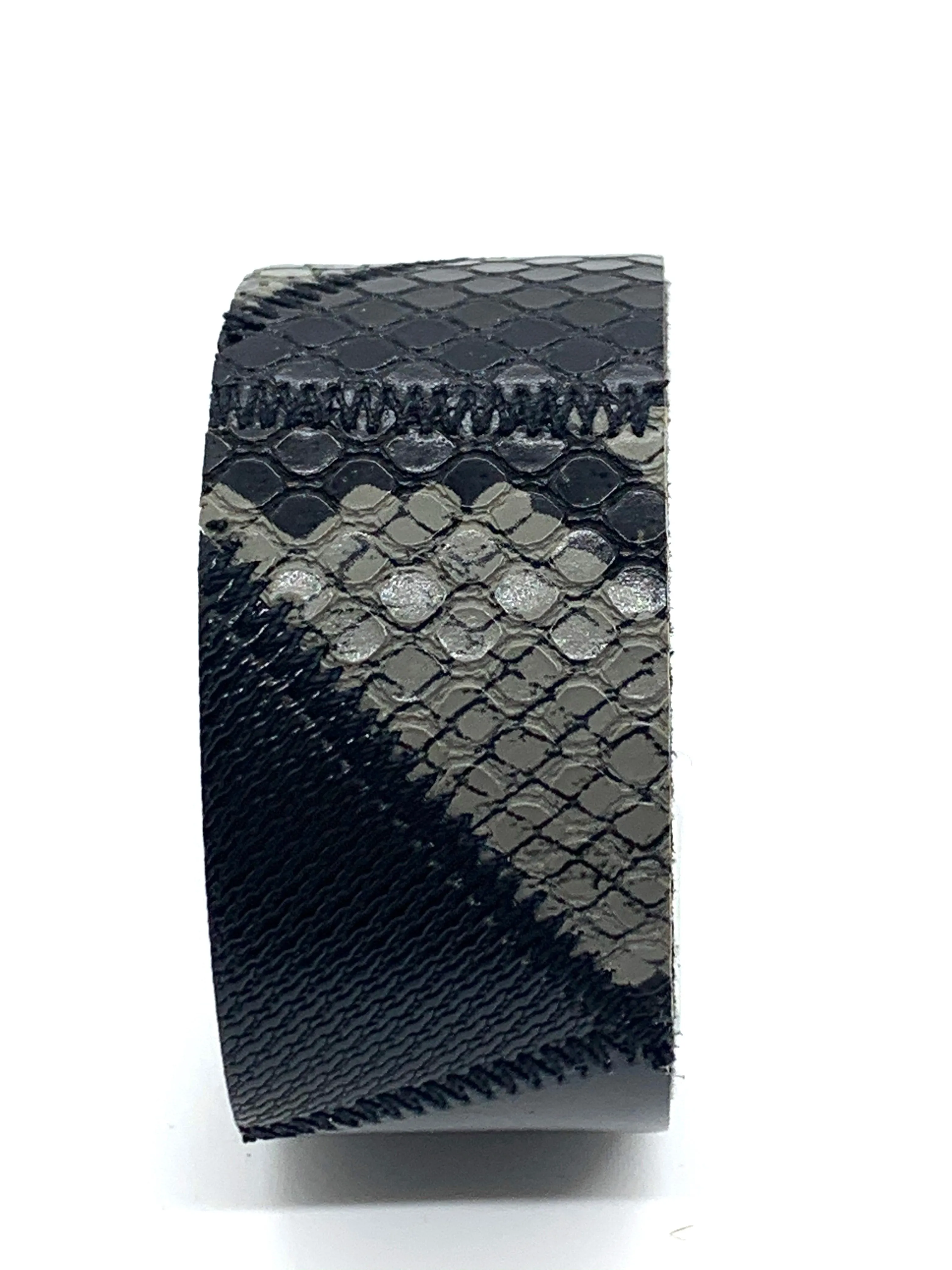 Mosaic Wrap Bracelet - Grey / Black