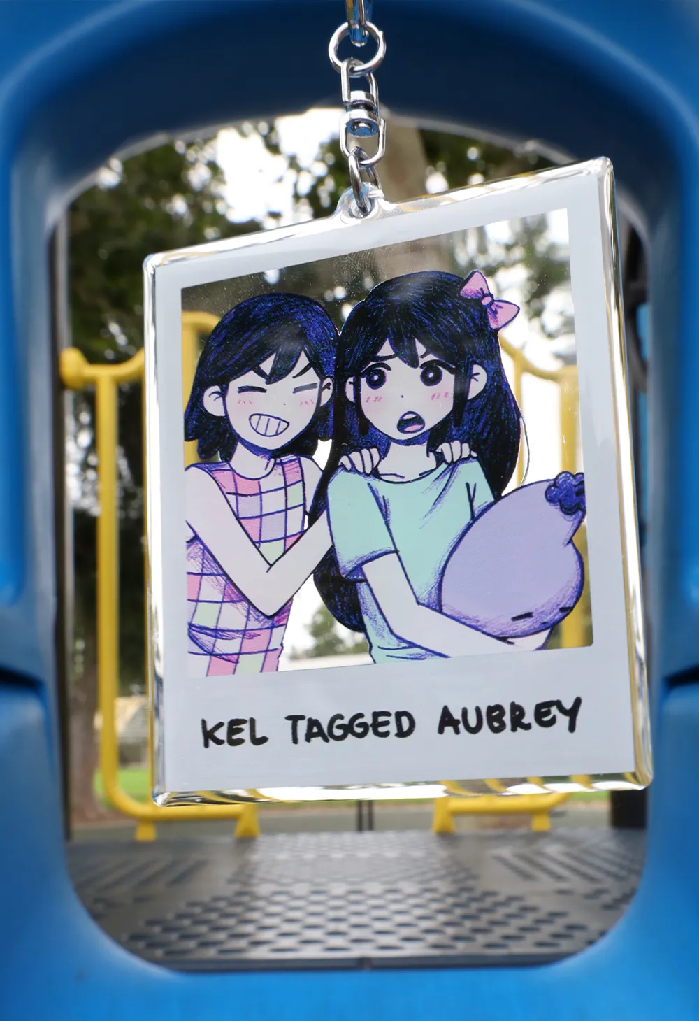 OMORI Tag Photo Acrylic Keychains