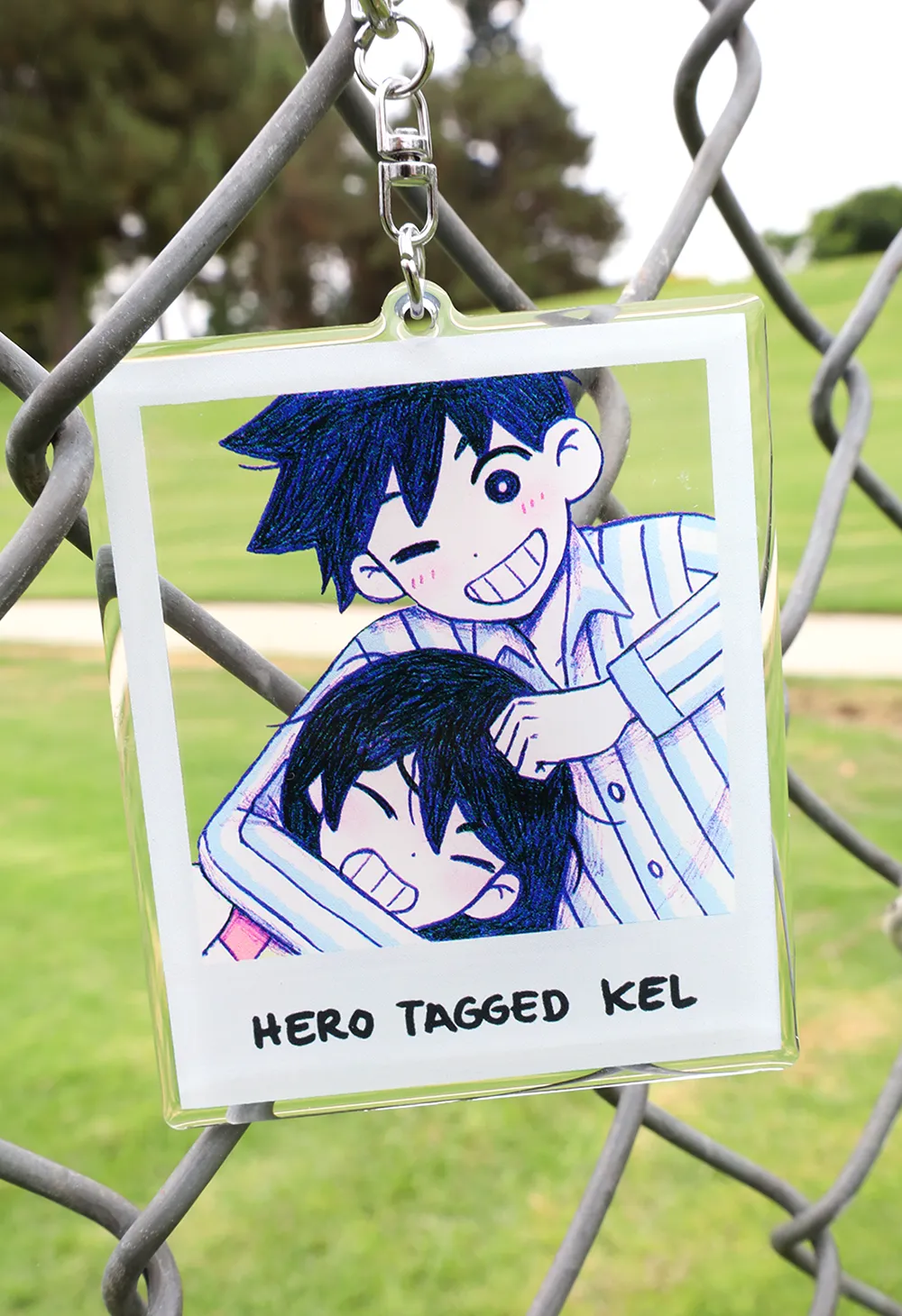 OMORI Tag Photo Acrylic Keychains