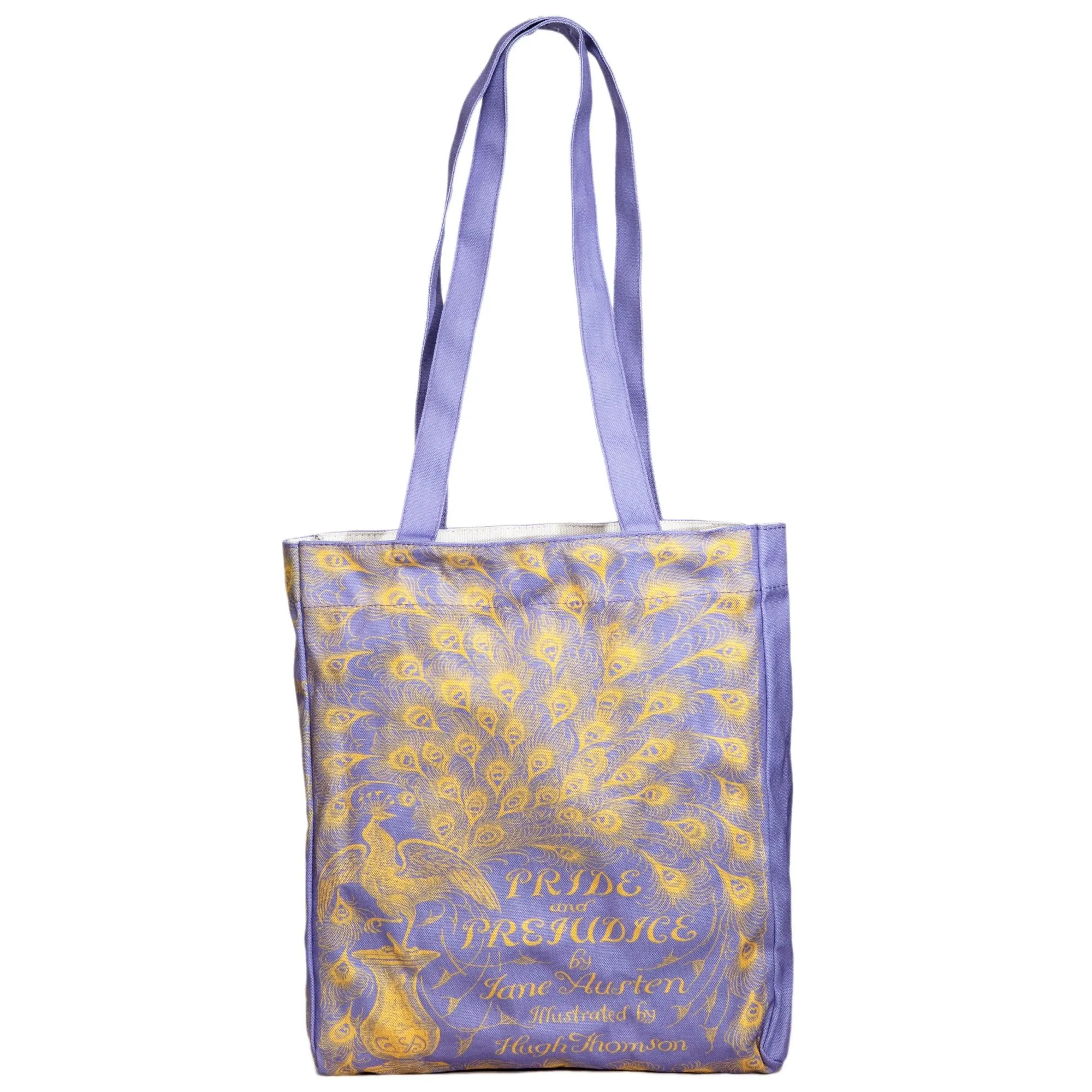 Pride and Prejudice Purple Tote Bag