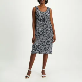 Printed Sleeveless Dress