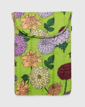 Puffy Laptop Sleeve 16" - Dahlia