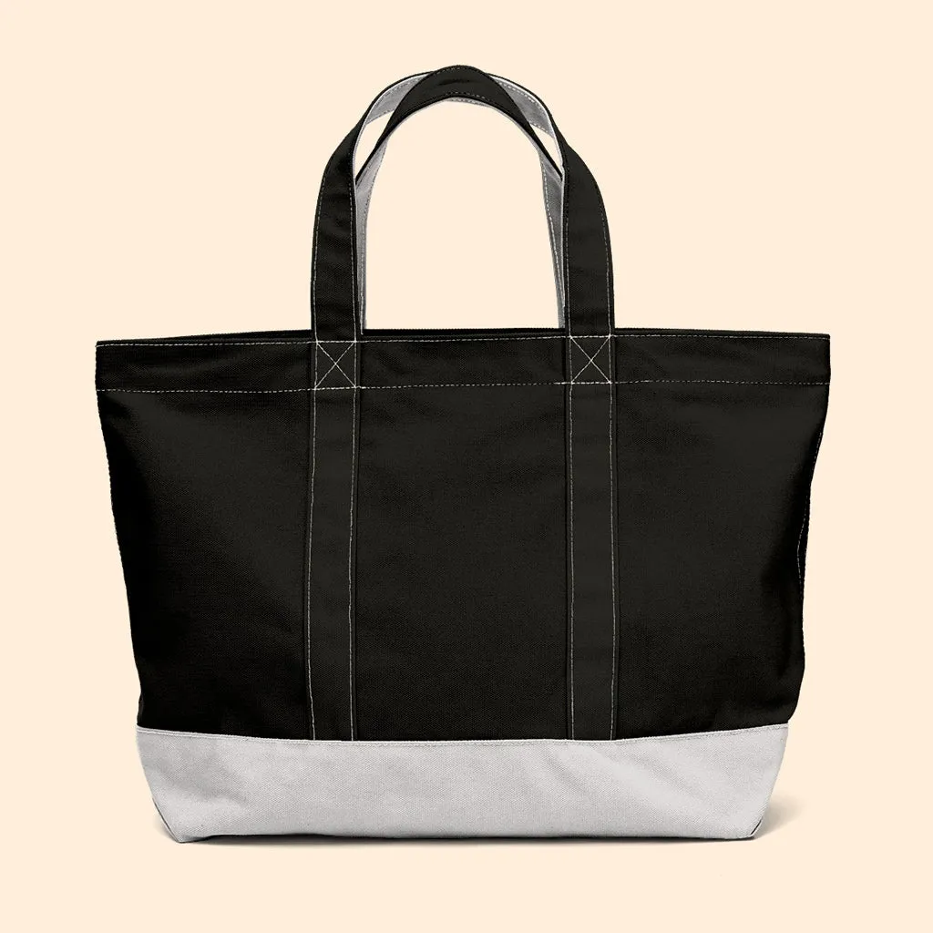 "Big Sur" Zippered Tote (BS190018Z)