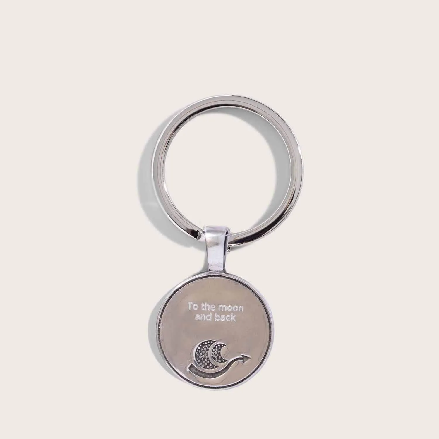 Regio Keychain In Pewter