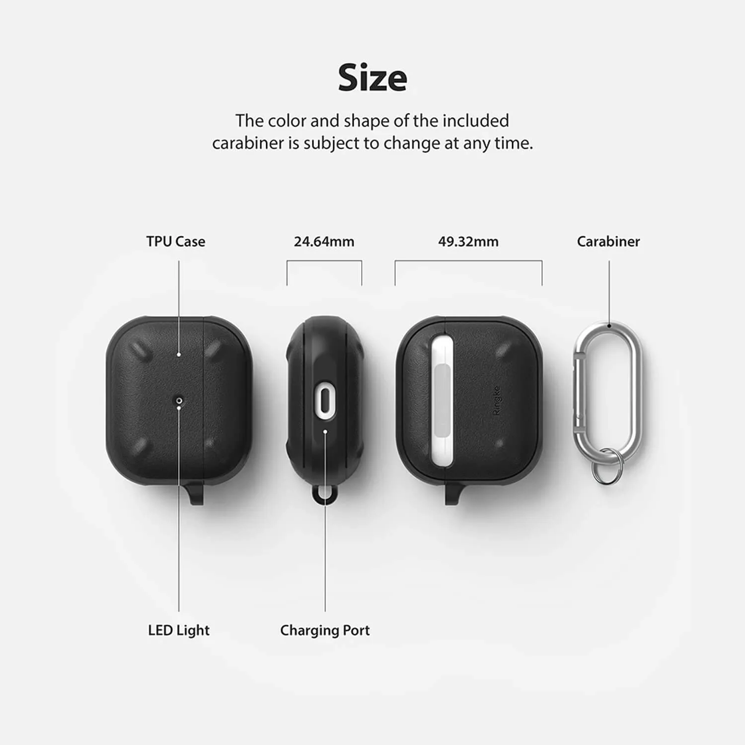 Ringke Apple AirPods 3 2021 Case Onyx Black