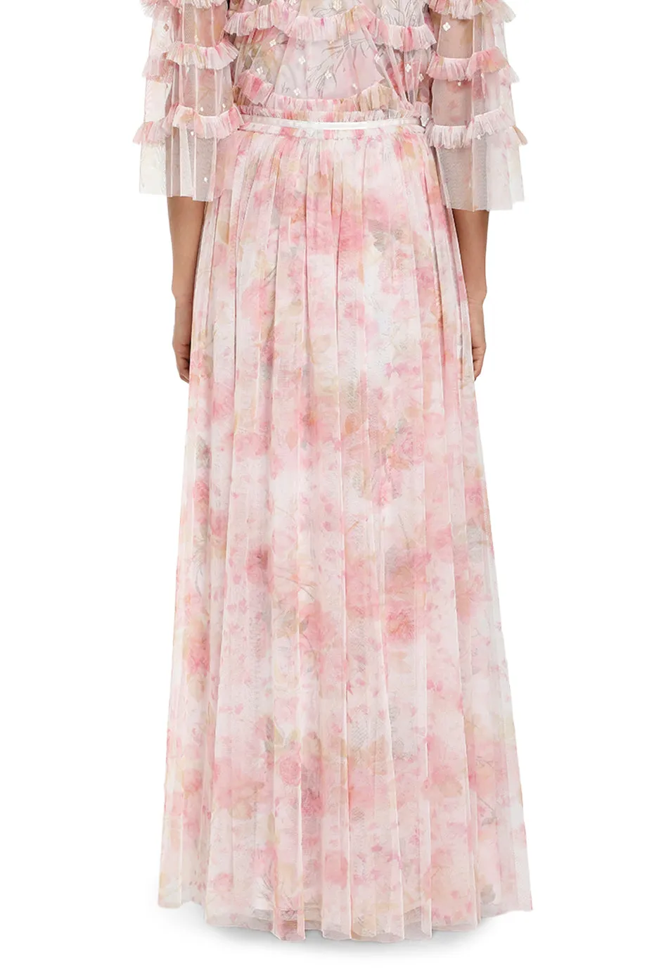 Rose Bluebell Maxi Skirt