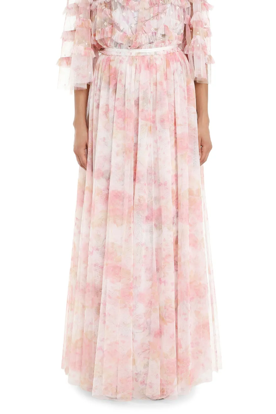 Rose Bluebell Maxi Skirt