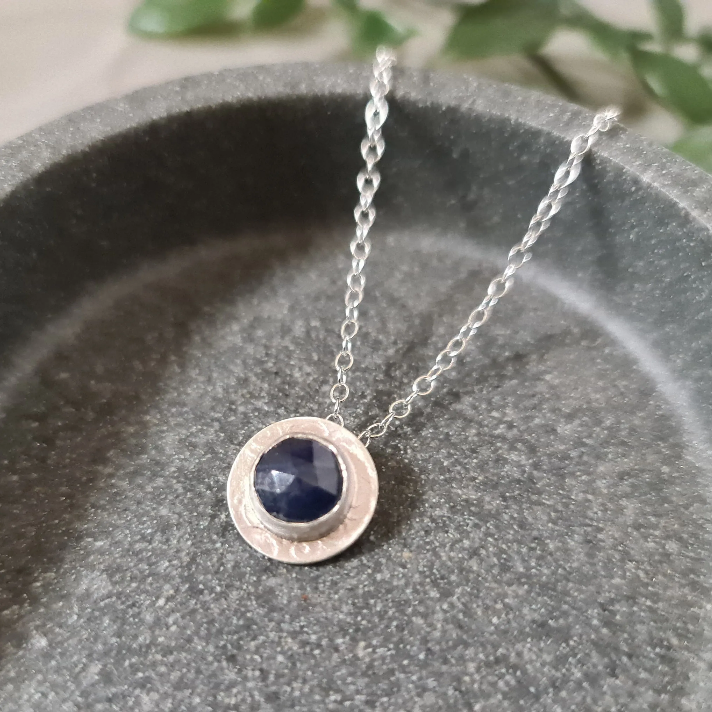 Sapphire Elegance Pendant