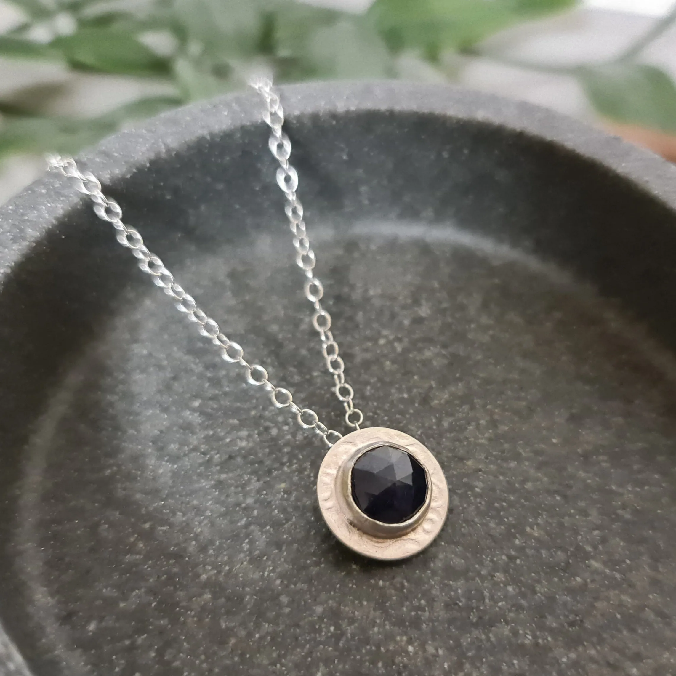 Sapphire Elegance Pendant