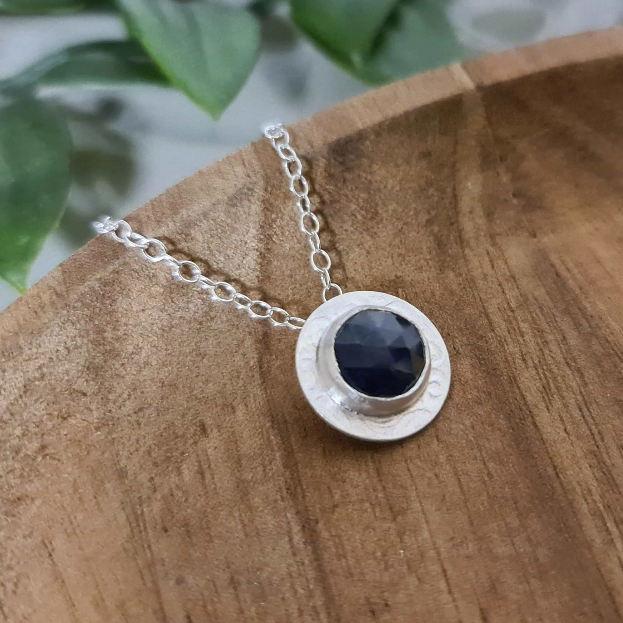 Sapphire Elegance Pendant