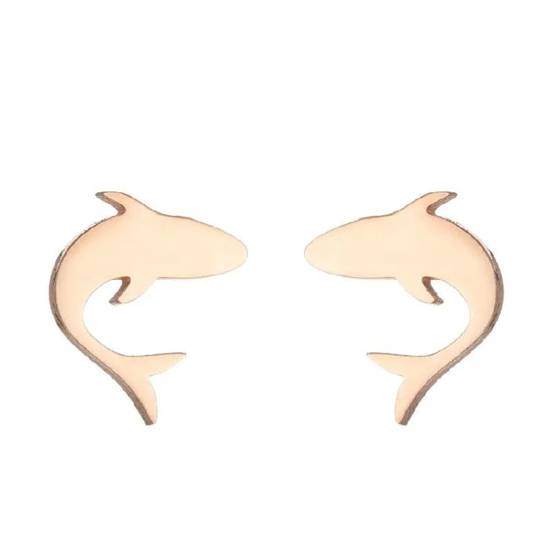 Unique Mini Shark Earrings