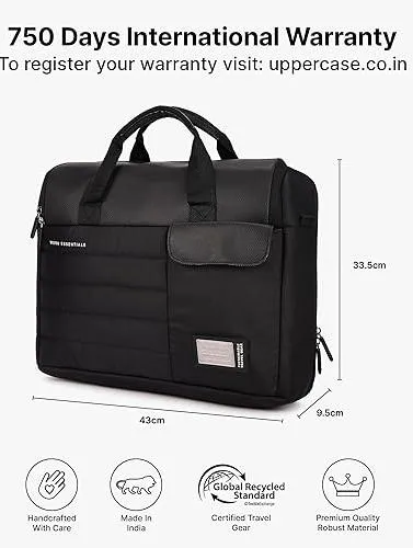 Uppercase Omega 03 Messenger Bag (BLACK)