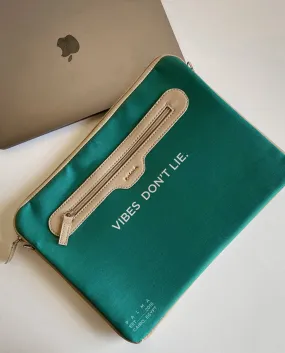 Vibes Laptop Sleeve Teal